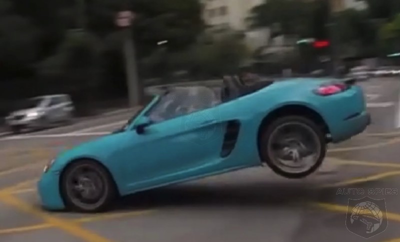 WATCH: Porsche Boxster Goes Airborne In Brazil